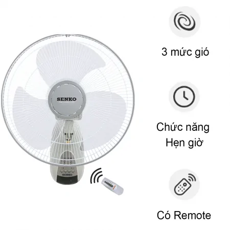 Quạt Treo Senko TR1628 - Kem Nâu