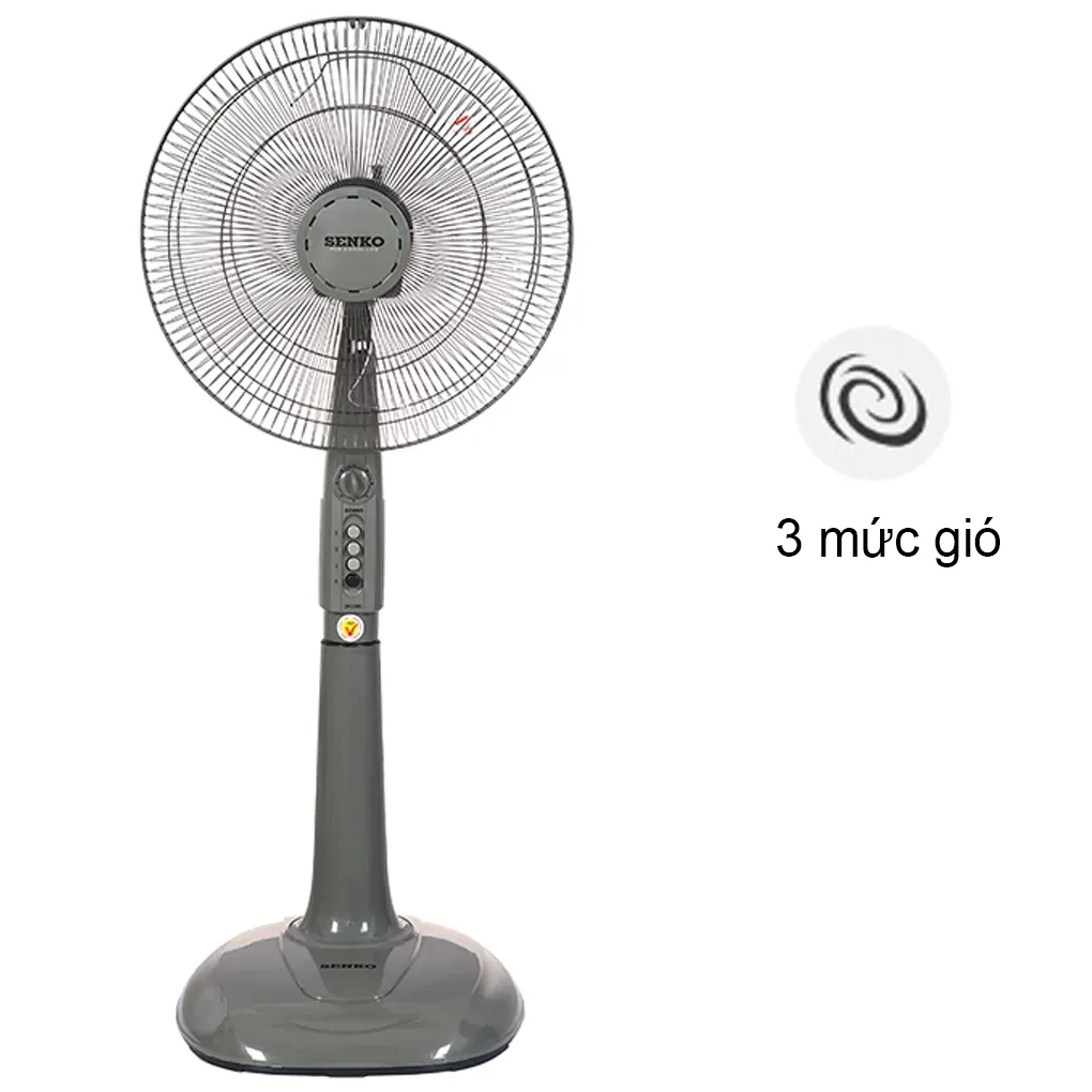 Quạt Đứng Senko DH1600 - Xám Đồng