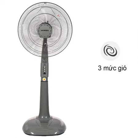 Quạt Đứng Senko DH1600 - Xám Đồng