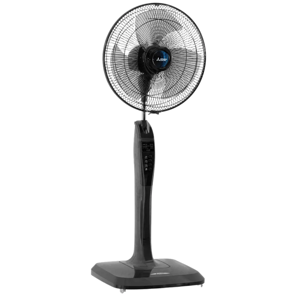 Quạt Đứng Mitsubishi LV16-RB CY-GY - Xám Đậm - Thái Lan