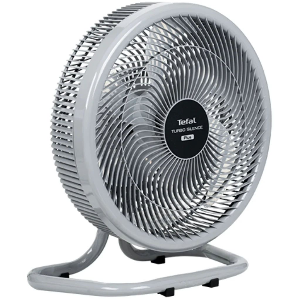 Quạt Sàn Tefal Turbo Silence Plus VH686790 - Xám Cánh Trắng