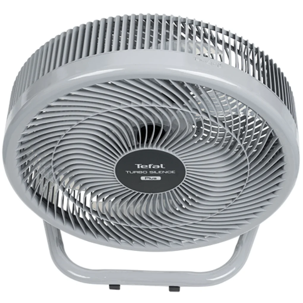 Quạt Sàn Tefal Turbo Silence Plus VH686790 - Xám Cánh Trắng
