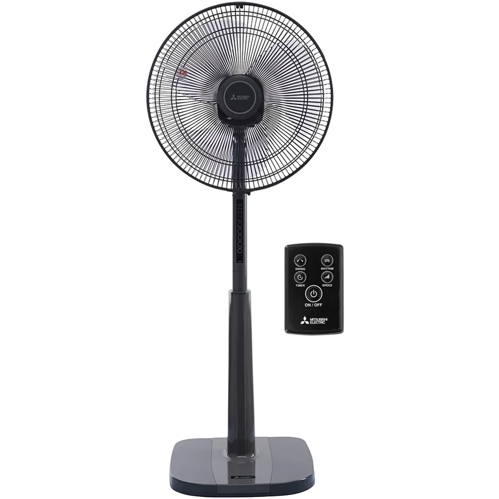 Quạt đứng Mitsubishi LV16S-RA CY-GY-Xám Đậm