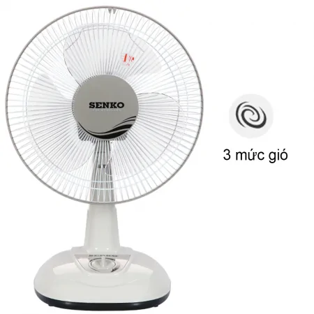Quạt Bàn Senko B1213 - Kem Nâu