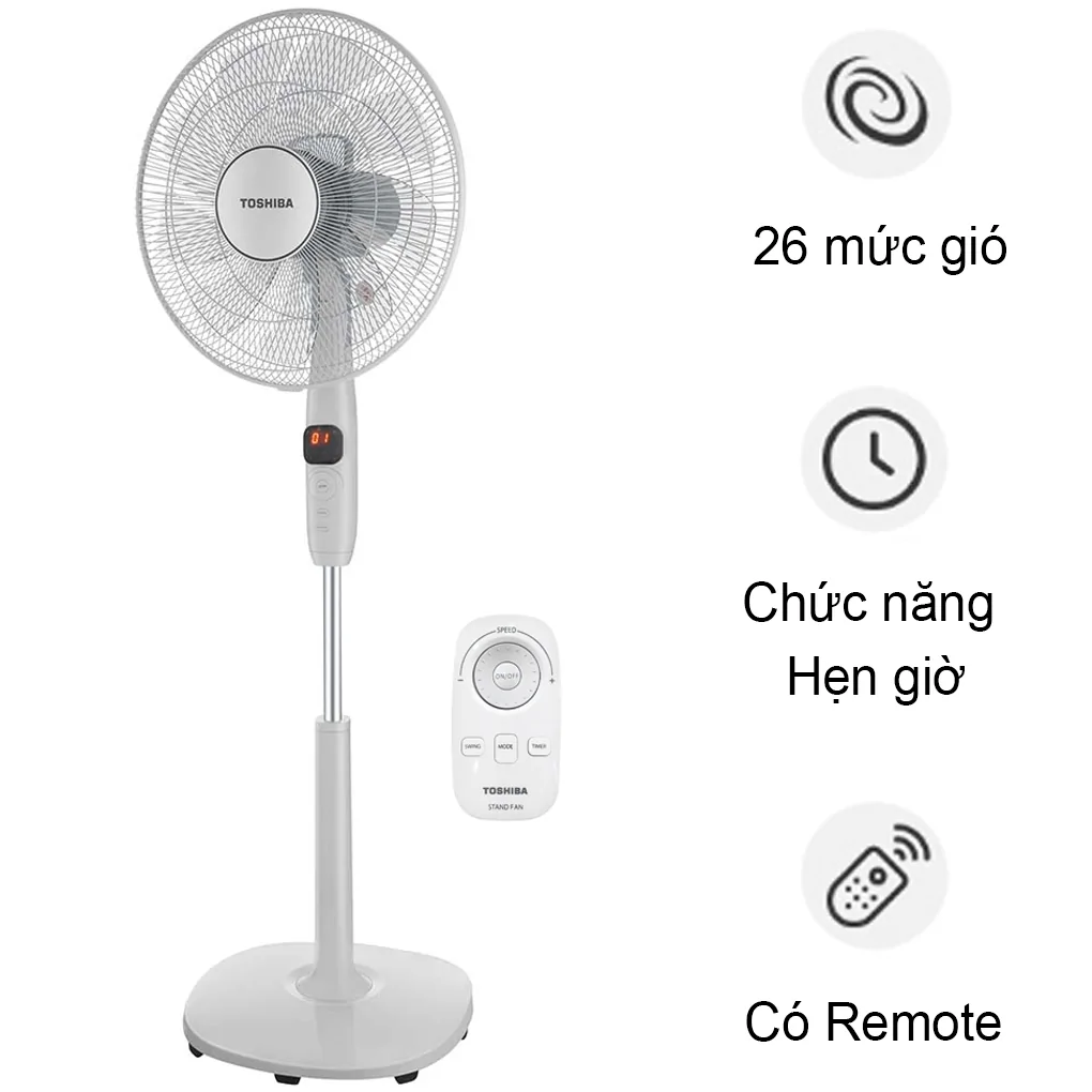 Quạt đứng Toshiba F-LSD10(H)VN