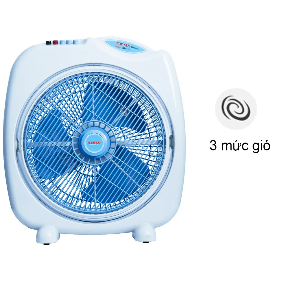 Quạt Bàn Đảo Senko BD1410 - Kem Môn