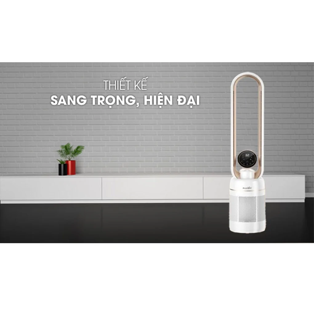Quạt Không Cánh Và Lọc Không Khí Magic Eco AC-306