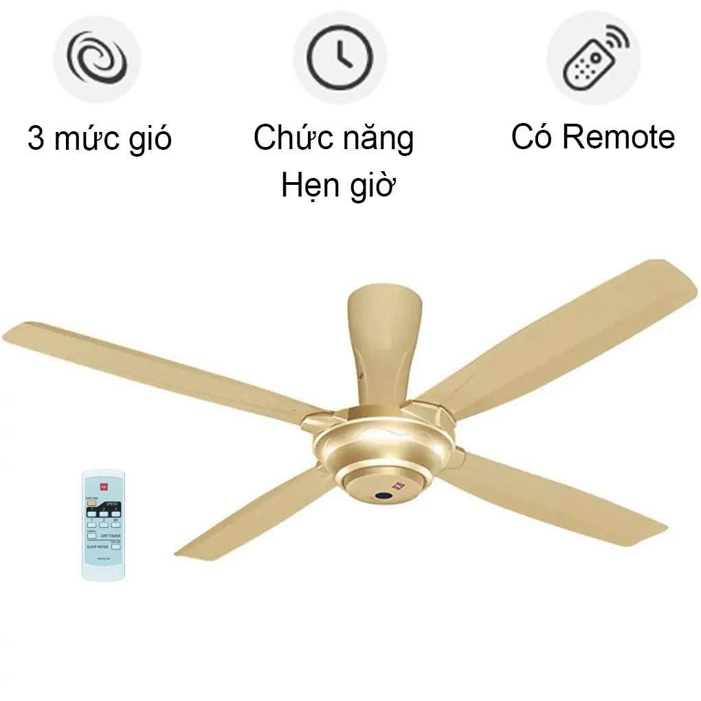 Quạt trần KDK M56PR