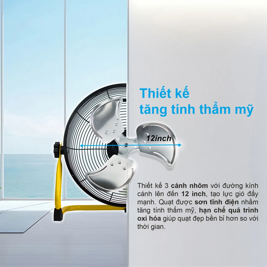 Quạt Sạc 12W AC ARF01D123