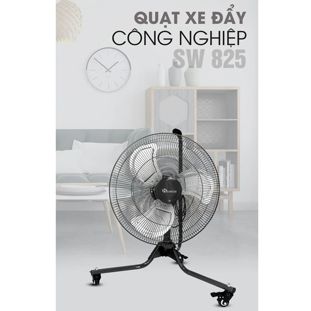 Quạt Sàn Công Nghiệp Sowun SW-825