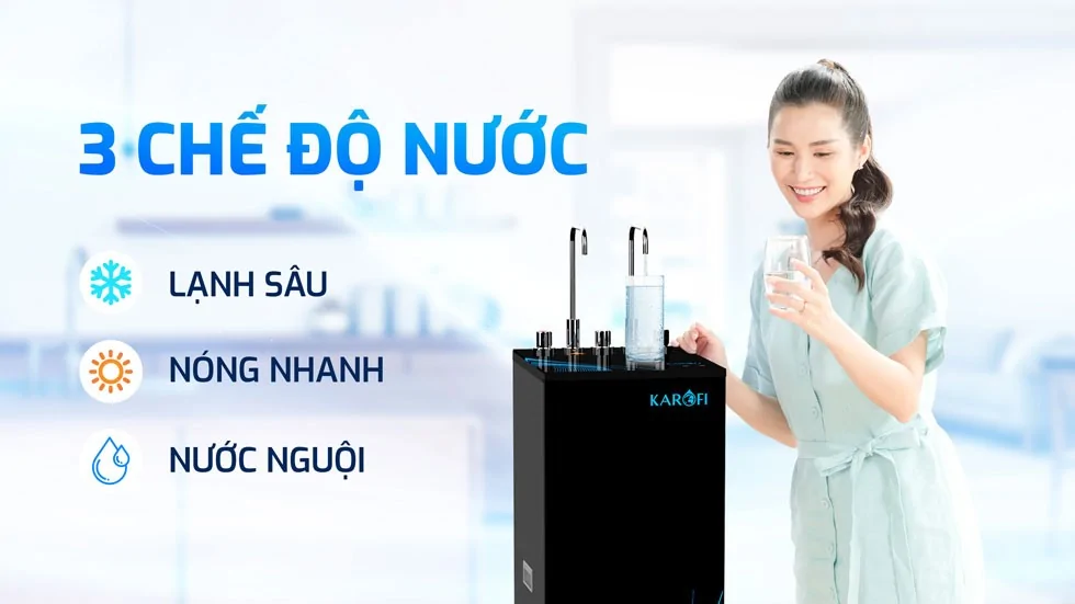 Máy Lọc Nước Nóng Nguội Lạnh Karofi KAD-M29 11 Lõi