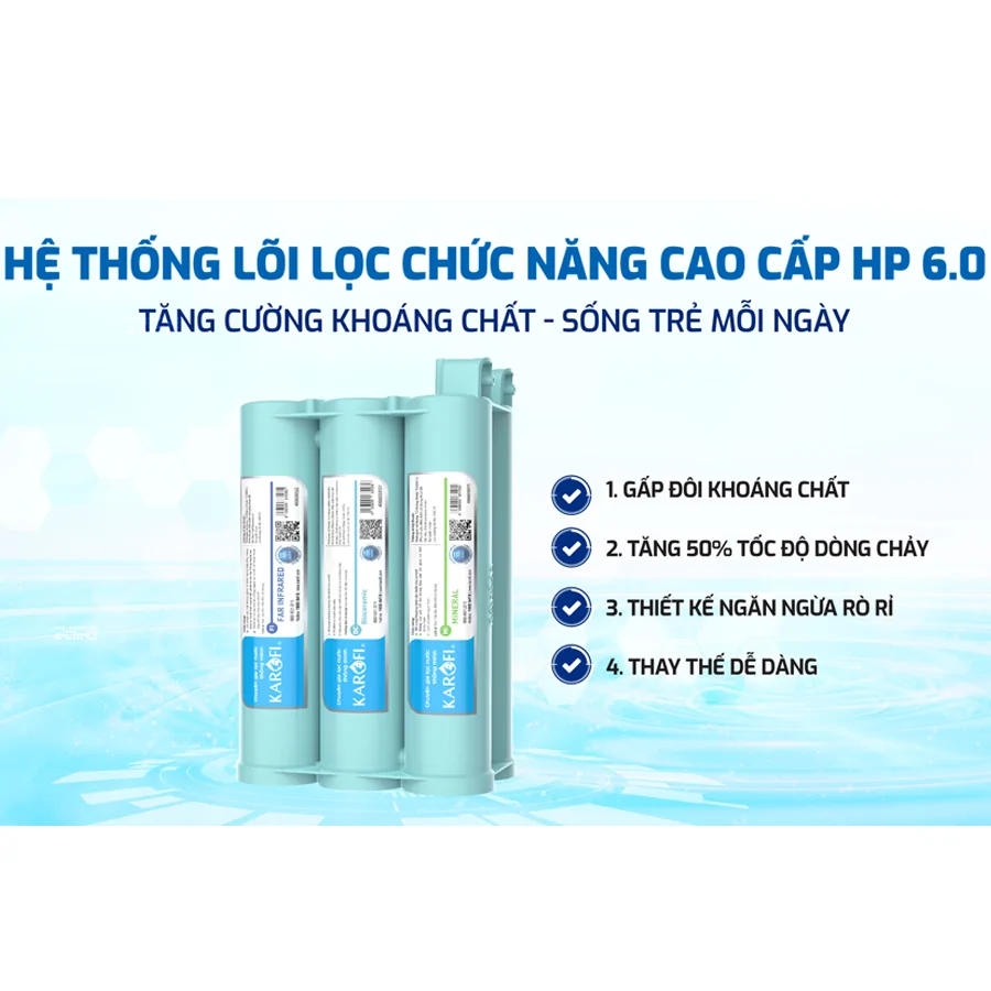 Máy Lọc Nước Karofi KAQ-UC05 10 Lõi