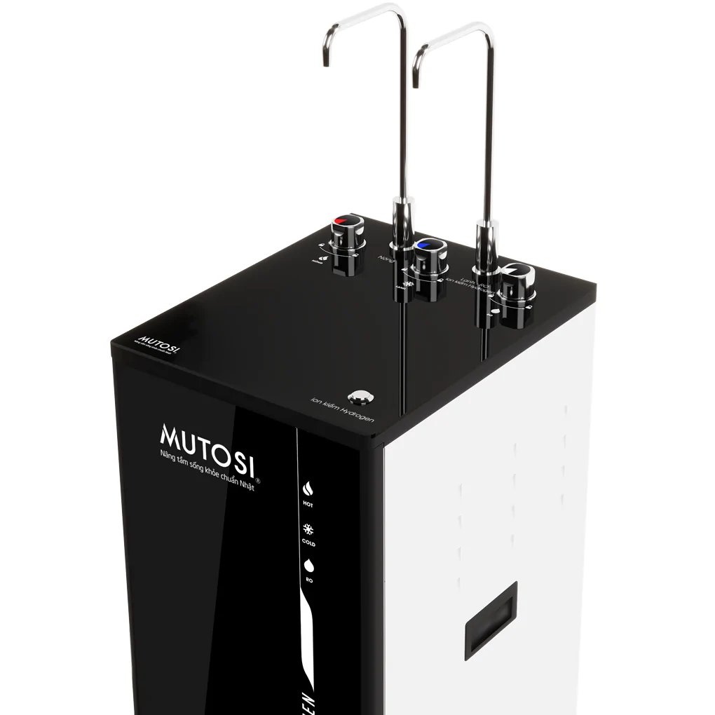 Máy Lọc Nước Ion Kiềm Hydrogen Nóng Lạnh Nguội 10 Lõi Mutosi MP-S1021H
