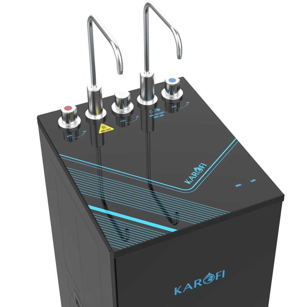 Máy Lọc Nước Nóng Lạnh Nguội Karofi KAD-D61 10 Lõi
