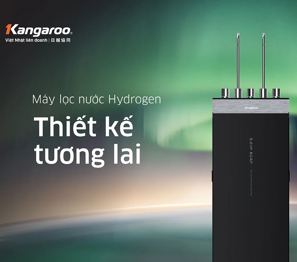 Máy Lọc Nước Kangaroo Hydrogen Nóng Lạnh KG11A16 11 Lõi