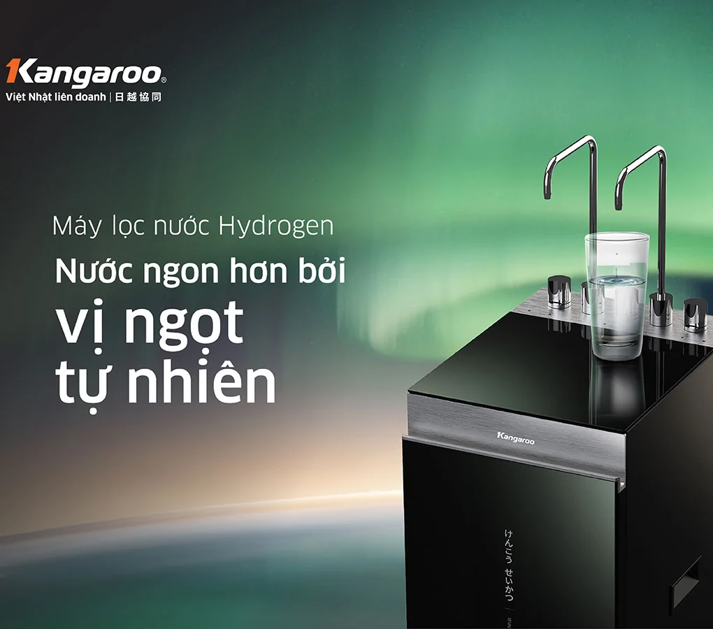 Máy Lọc Nước Kangaroo Hydrogen Nóng Lạnh KG11A16 11 Lõi