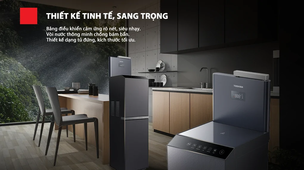 Máy Lọc Nước RO Nóng Nguội Lạnh Toshiba TWP-W2399SVN(M) 10 Lõi