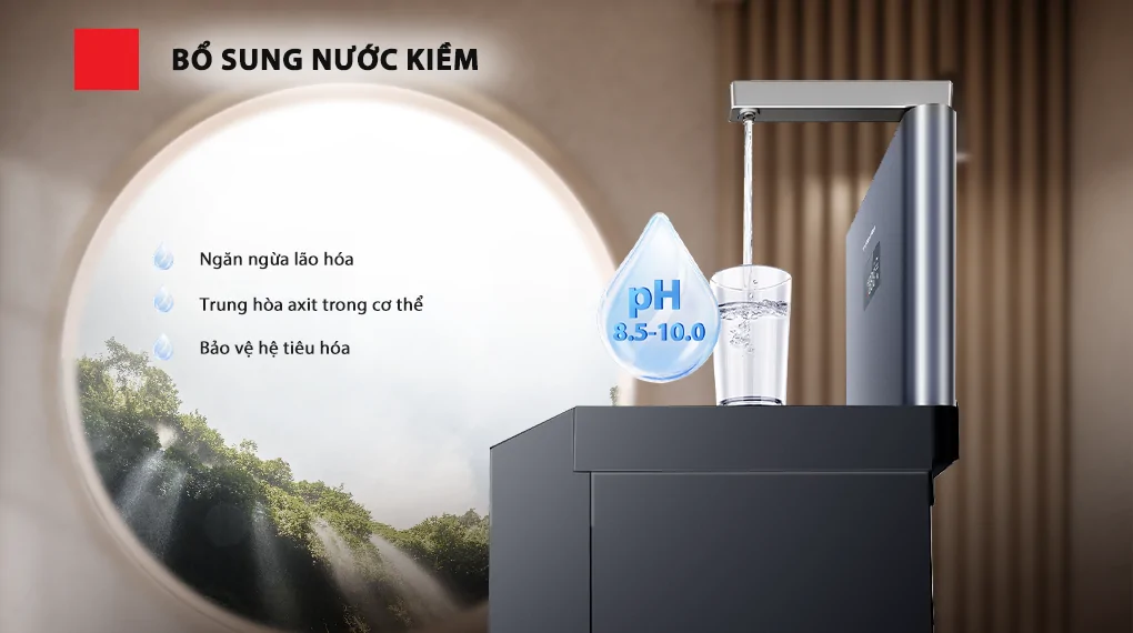 Máy Lọc Nước RO Nóng Nguội Lạnh Toshiba TWP-W2399SVN(M) 10 Lõi
