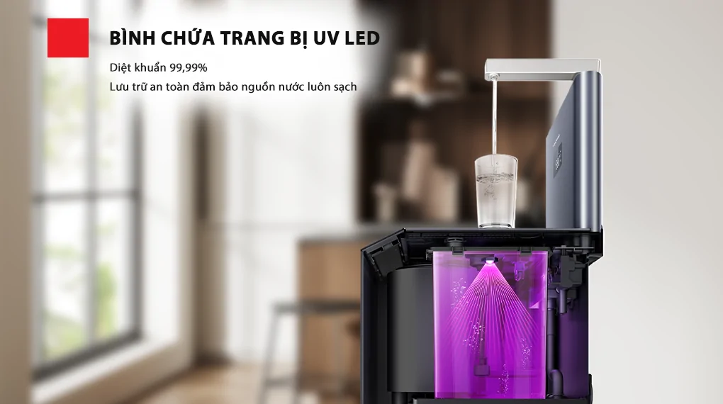 Máy Lọc Nước RO Nóng Nguội Lạnh Toshiba TWP-W2399SVN(M) 10 Lõi