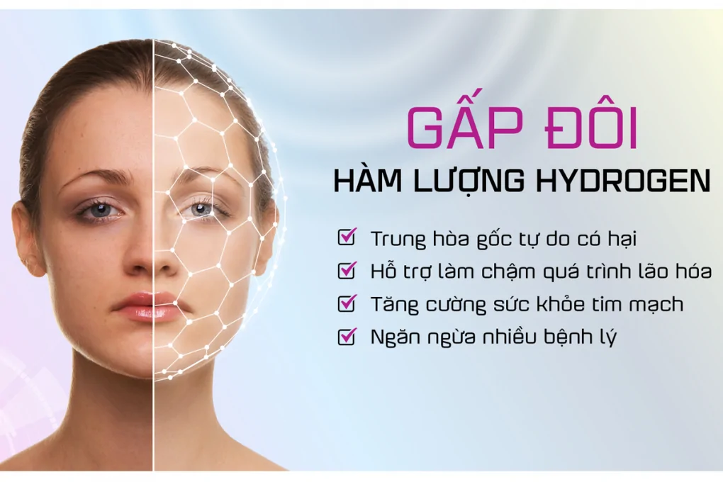 Máy Lọc Nước Điện Giải iON Kiềm Hydrogen Nóng Lạnh Nguội Mutosi MP-P89K 9 Lõi 3 Tấm Điện Cực