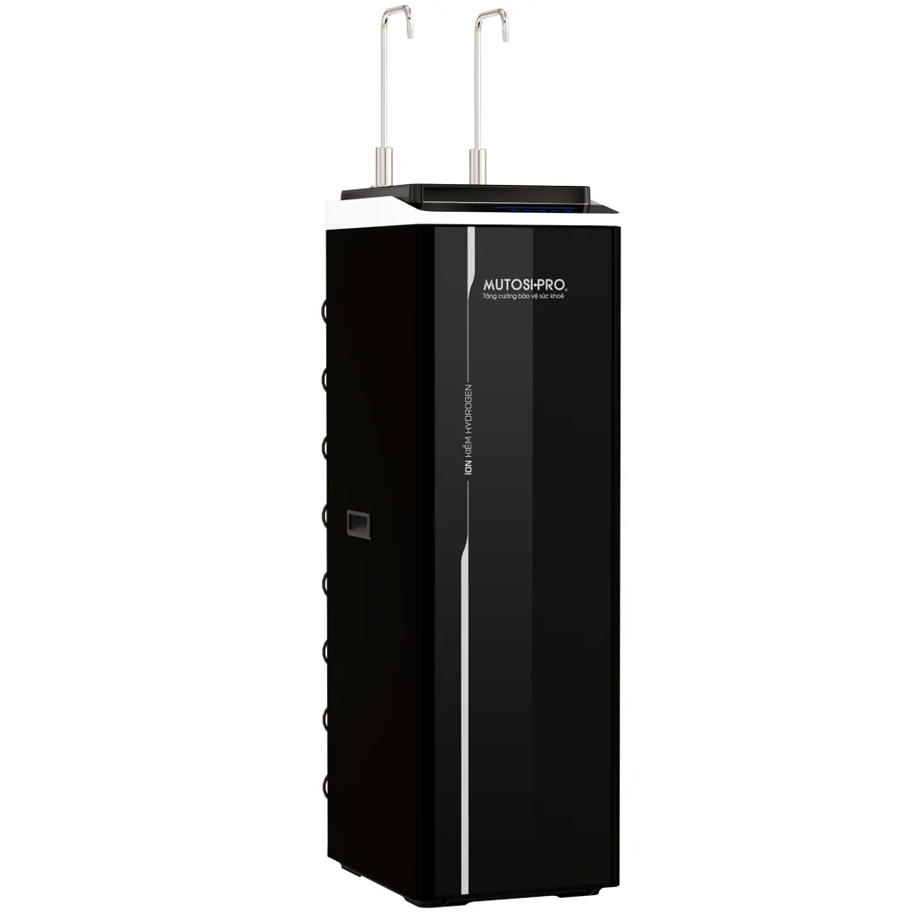 Máy Lọc Nước Điện Giải iON Kiềm Hydrogen Nóng Lạnh Nguội Mutosi MP-P89K 9 Lõi 3 Tấm Điện Cực