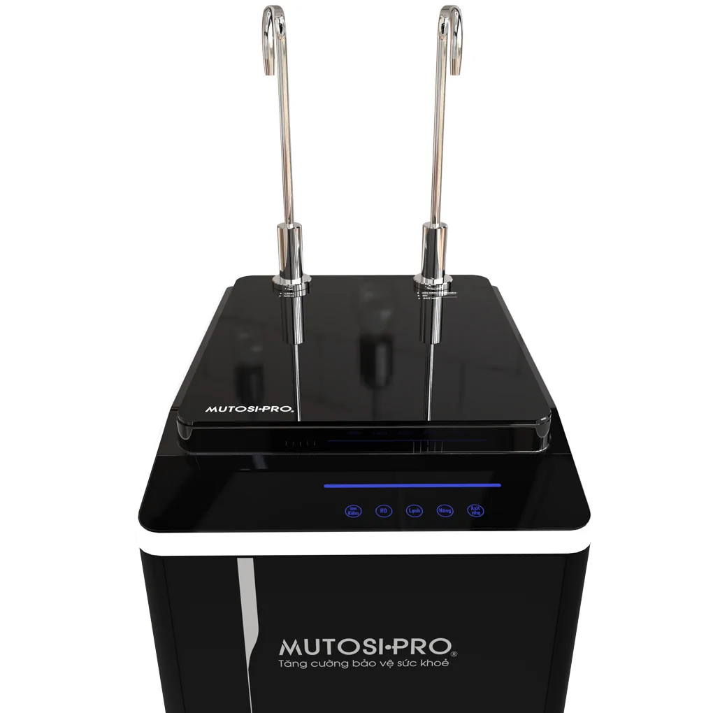 Máy Lọc Nước Điện Giải iON Kiềm Hydrogen Nóng Lạnh Nguội Mutosi MP-P89K 9 Lõi 3 Tấm Điện Cực