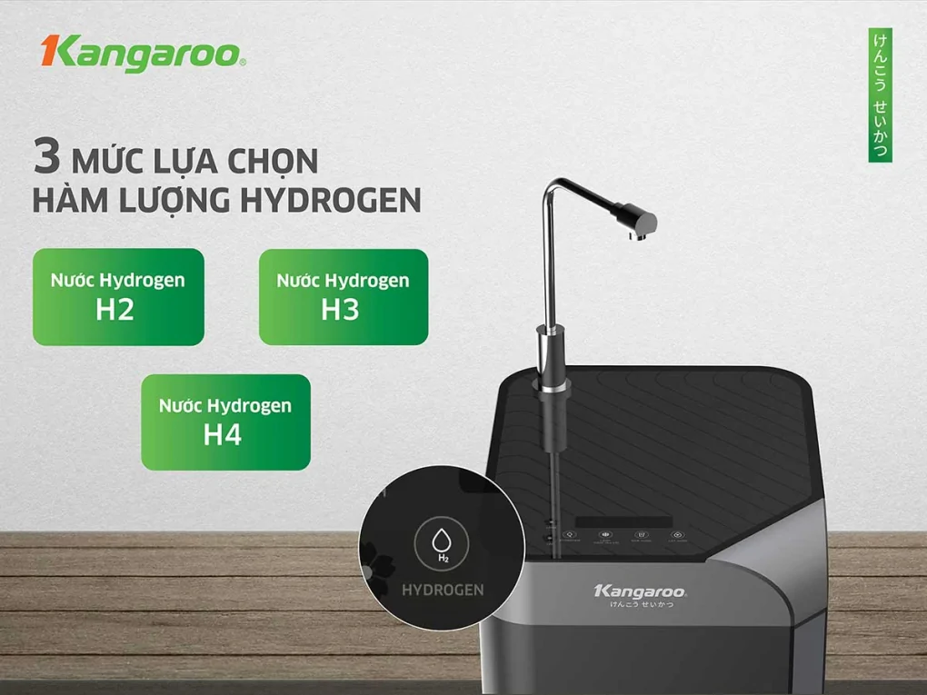 Máy Lọc Nước RO Hydrogen Ion Kiềm Nguội Lạnh Kangaroo KG100EW