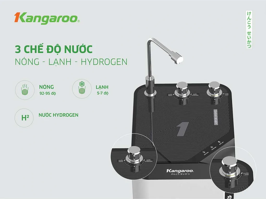 Máy Lọc Nước RO Nóng Nguội Lạnh Kangaroo KG10A10S