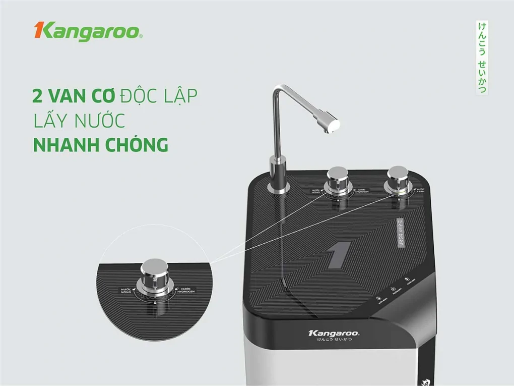 Máy Lọc Nước RO Nóng Nguội Lạnh Kangaroo KG10A10S