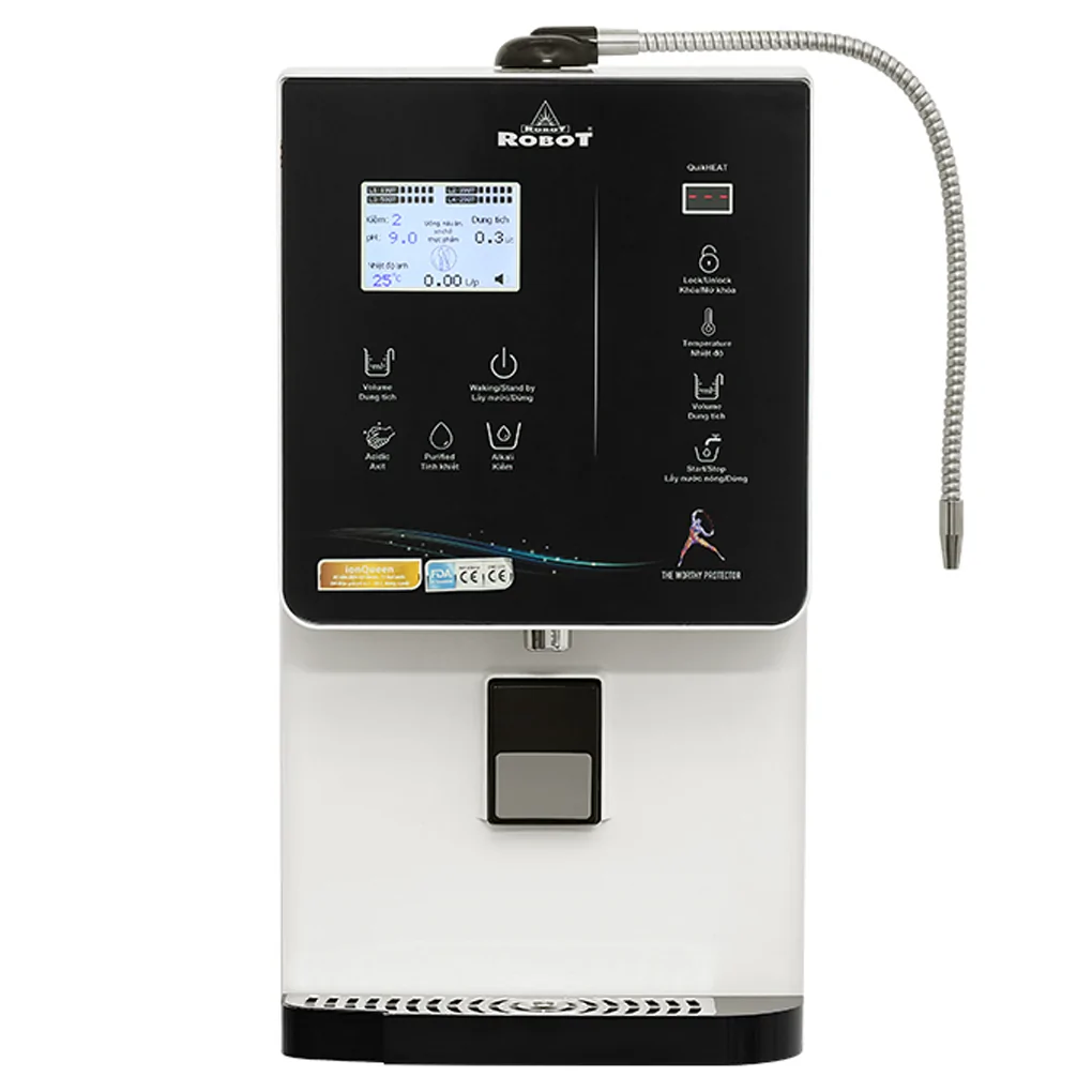 Máy Lọc Nước Điện Giải Nóng Thông Minh - Lạnh Robot IonQueen 129C