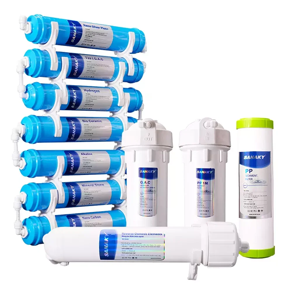 Máy Lọc Nước Nóng Lạnh Sanaky VH-202HY 11 Lõi