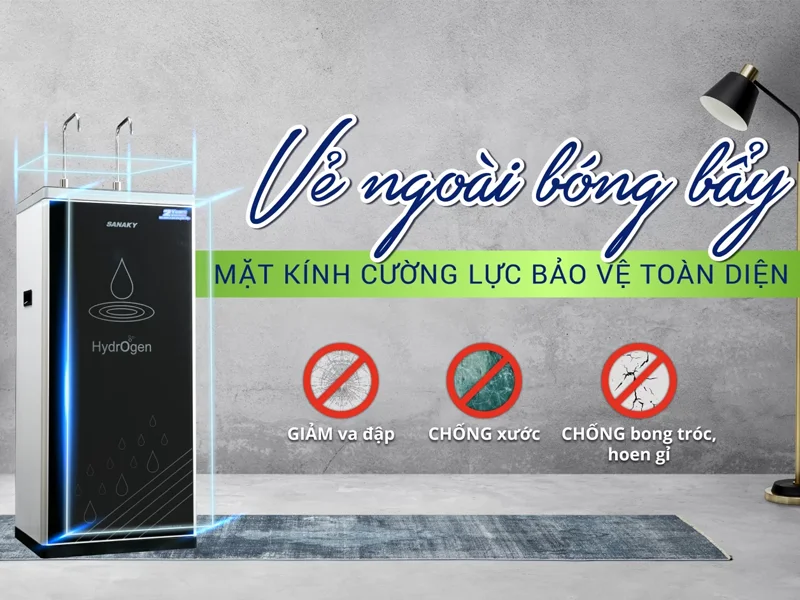 Máy Lọc Nước Nóng Lạnh Sanaky VH-202HY 11 Lõi