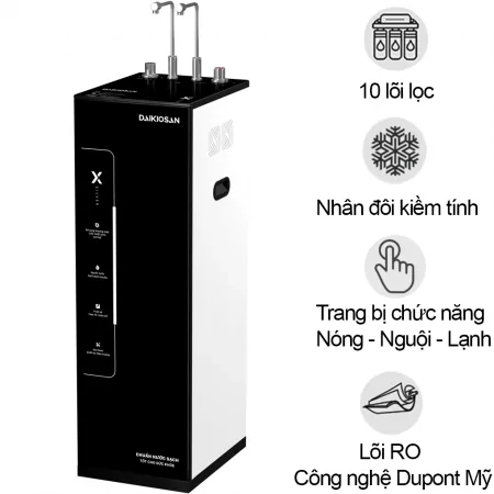 Máy Lọc Nước RO Nóng Nguội Lạnh Daikiosan DN309 10 Lõi