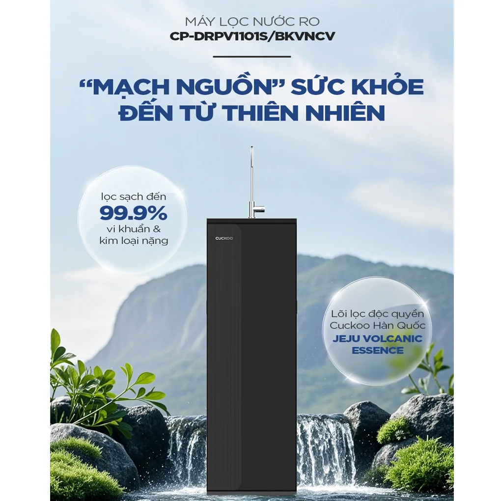 Máy Lọc Nước RO Cuckoo 11 Lõi CP-DRPV1101S/BKVNCV