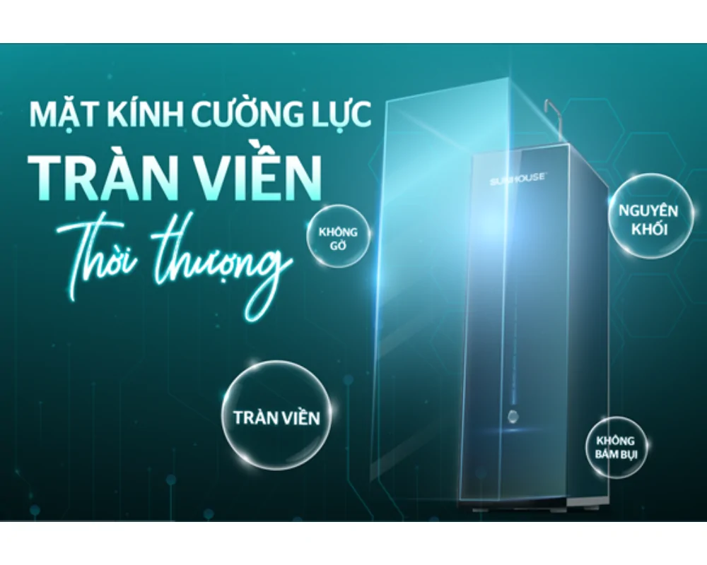 Máy Lọc Nước RO UltraPURE 10 Lõi Sunhouse SHA8892KL