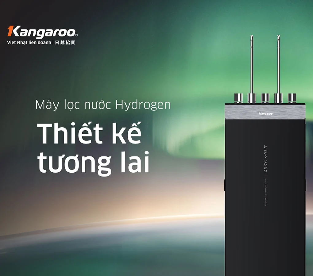 Máy Lọc Nước Kangaroo Hydrogen Nóng Lạnh KG11A18 11 Lõi