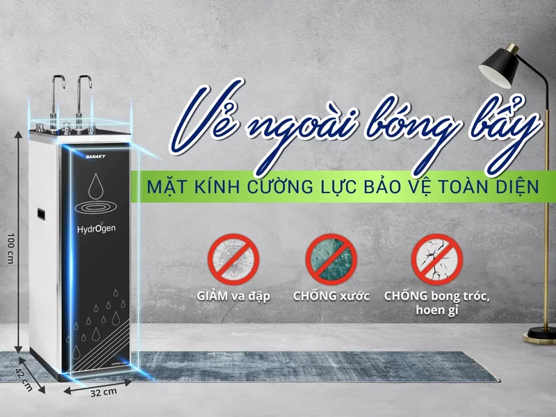 Máy Lọc Nước Nóng Lạnh Sanaky VH-102HP 11 Lõi