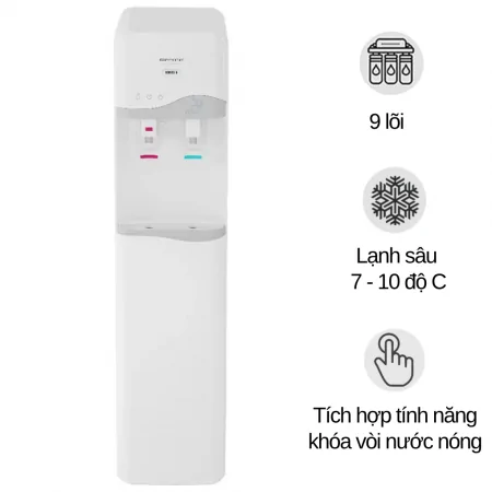 Máy lọc nước nóng lạnh Korihome WPK-910 9 cấp lọc
