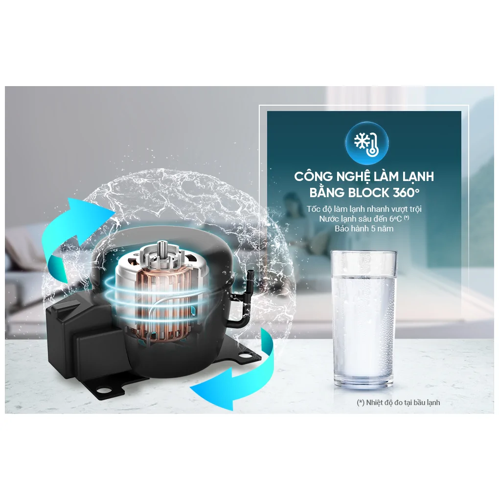 Máy Lọc Nước RO Nóng Nguội Lạnh Hydrogen Sunhouse UltraX SHA76668SH 11 Lõi