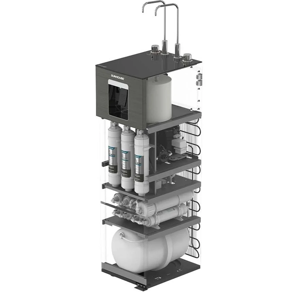 Máy Lọc Nước RO Nóng Nguội Lạnh Hydrogen Sunhouse UltraX SHA76668SH 11 Lõi