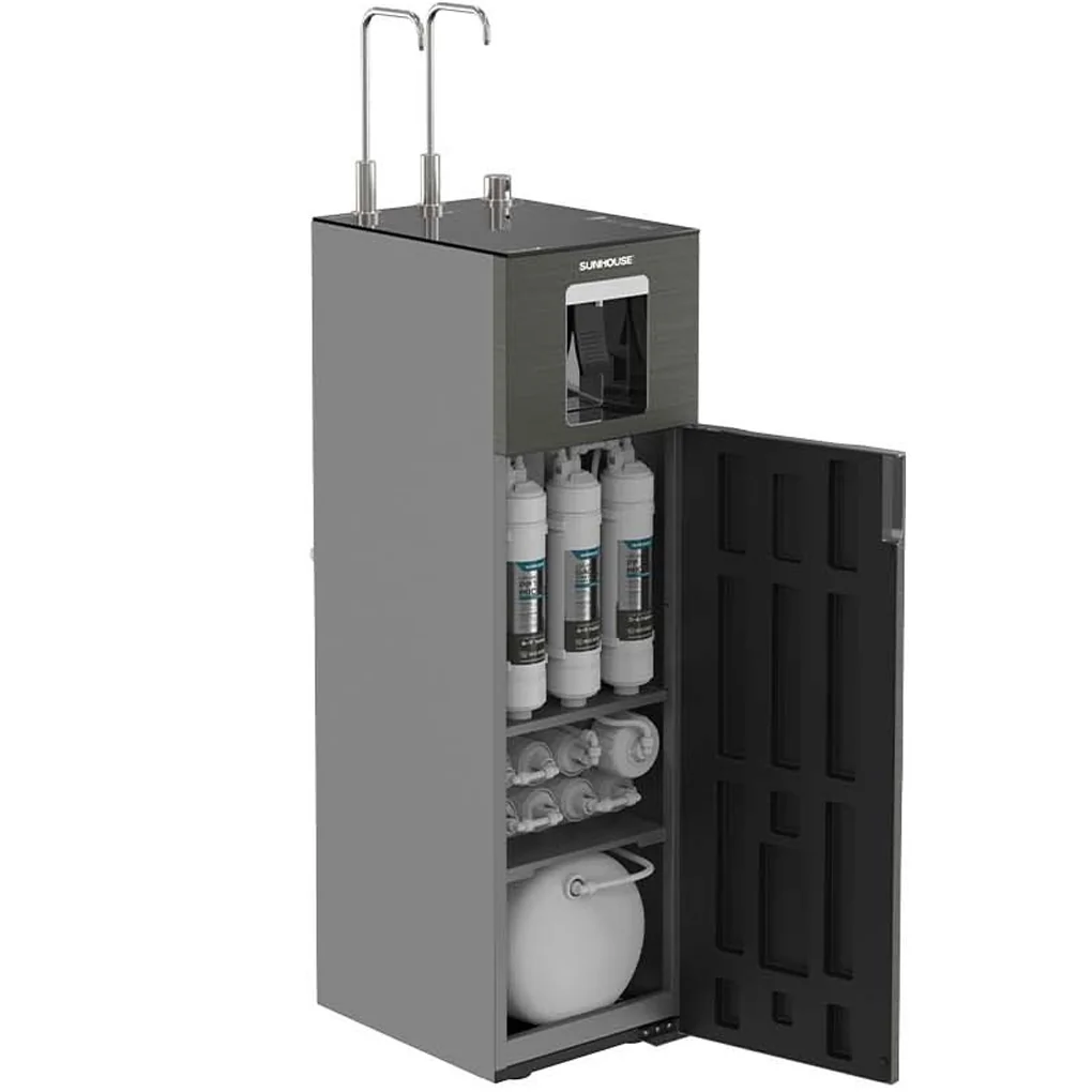 Máy Lọc Nước RO Nóng Nguội Lạnh Hydrogen Sunhouse 11 Lõi UltraX SHA76688SH