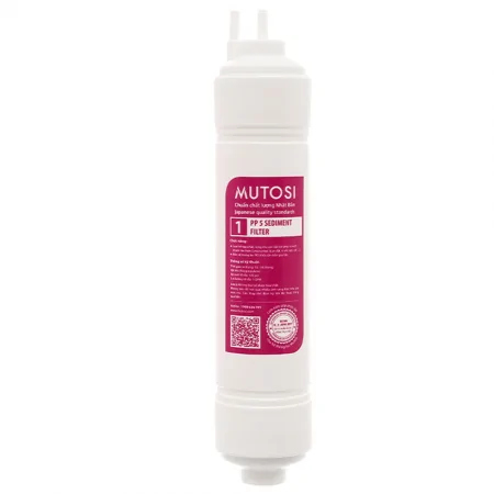 Lõi Lọc Mutosi Số 1 PP5 Micron 10" Đấu Nhanh