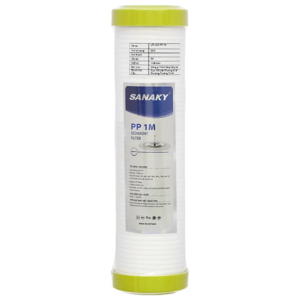 Lõi Lọc Nước RO Sanaky Số 3 PP 1 Micron
