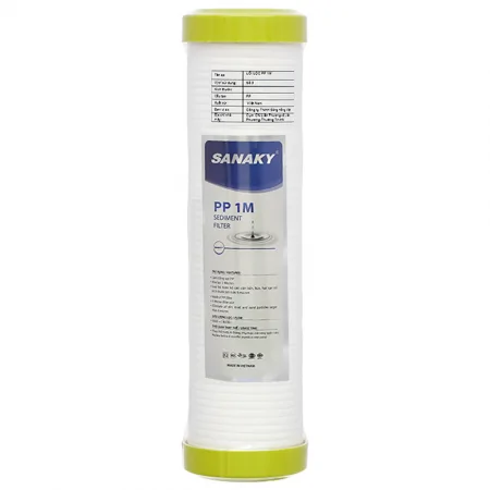 Lõi Lọc Nước RO Sanaky Số 3 PP 1 Micron