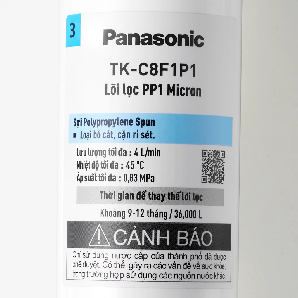 Lõi Lọc Máy Lọc Nước Panasonic TK-C8F1P1-VN