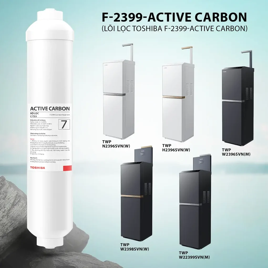 Lõi Lọc Toshiba F-2399-Active Carbon