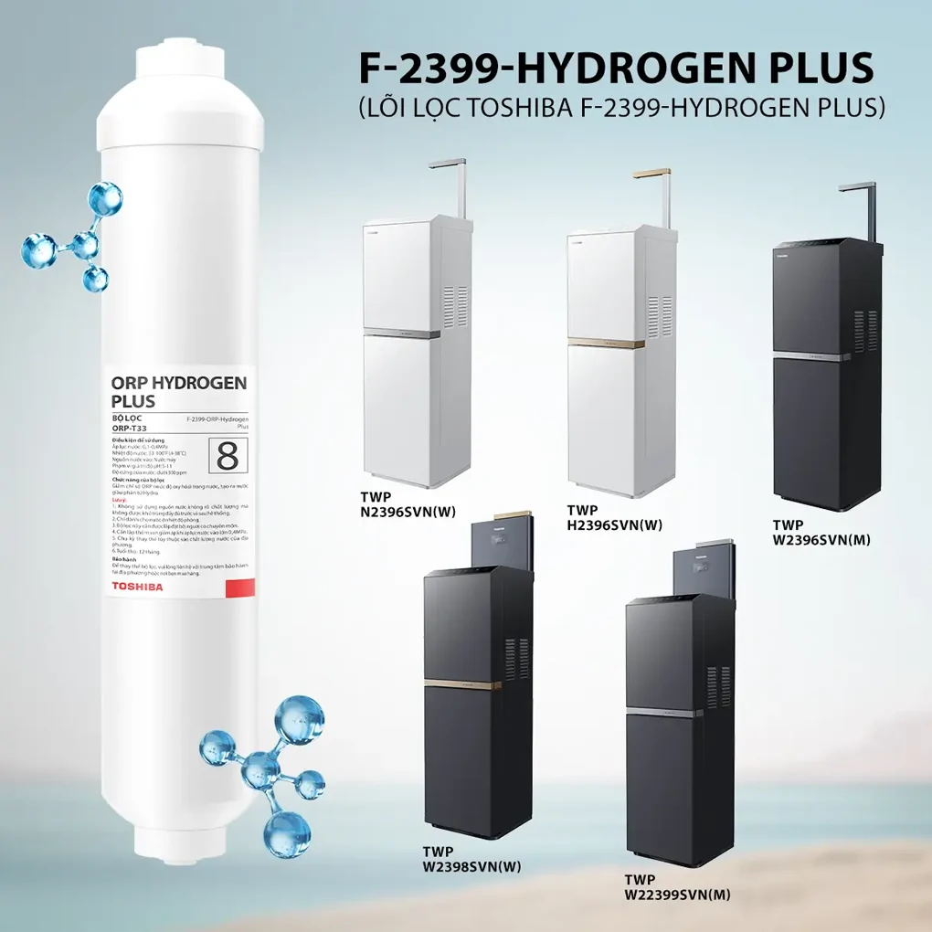Lõi Lọc Chức Năng Toshiba Số 8 F-2399-ORP-Hydrogen Plus