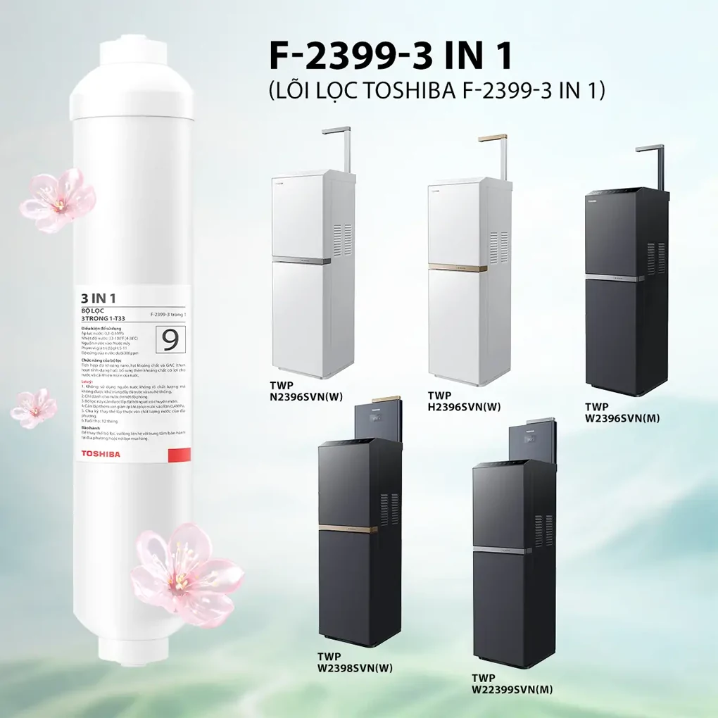Lõi Lọc Chức Năng Toshiba Số 9 F-2399-3 in 1