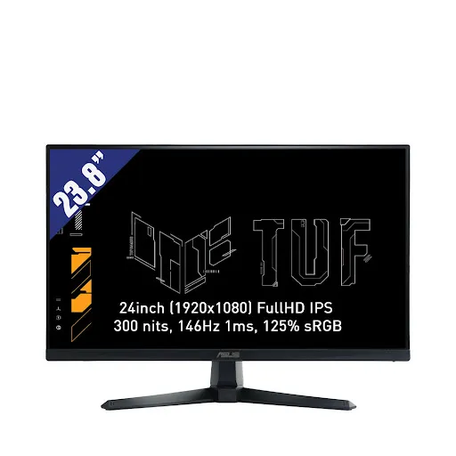Màn hình Asus VG249QE5A 23.8 inch (FHD 1920 x 1080/ IPS/ 146Hz/ 1 ms)