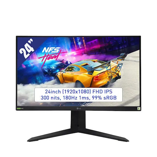 Màn hình LG 24GS65F-B.ATV 24" (FHD 1920 x 1080/ IPS/ 180Hz/ 1 ms)